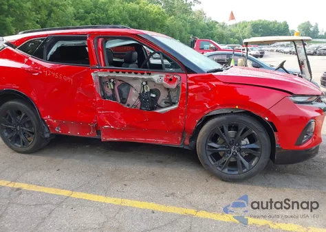 2020 Chevrolet Blazer Rs из США, поврежденный, VIN 3GNKBKRS2LS610070